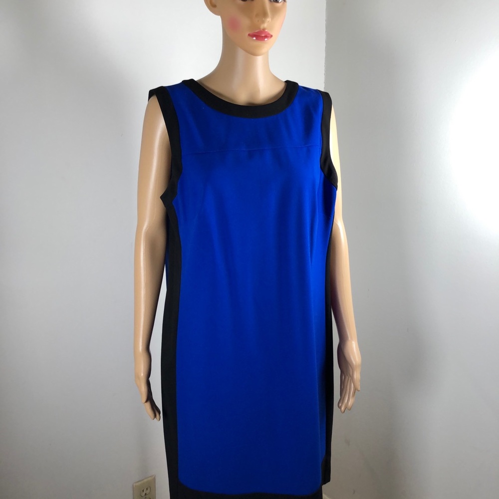 Lauren Ralph Lauren Dress Sheath Sleeveless Hidden